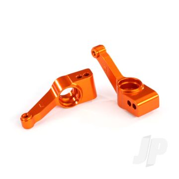 Traxxas Carriers, Stub Axle (Orange-Anodised 6061-T6 Aluminium) (Rear) (2 Pcs) (TRX1952T)