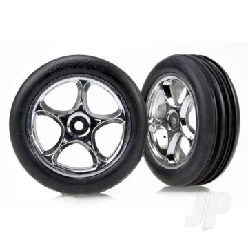 Traxxas Tyres And Wheels, Assembled Tracer 2.2In (2 Pcs) (TRX2471R)