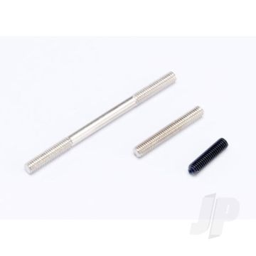 Traxxas Threaded Rods (20 / 25 / 44Mm 1 Ea.) / (1Pc) 12Mm Set Screw (TRX2537)