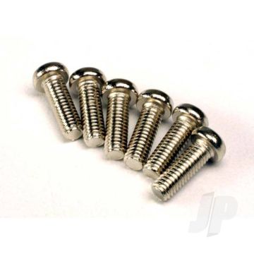 Traxxas Screws, 2.6X8Mm Roundhead Machine (6 Pcs) (TRX2562)