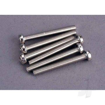 Traxxas Screws, 3X25Mm Roundhead Machine (6 Pcs) (TRX2569)