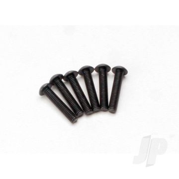 Traxxas Screws, 4X20Mm Button-Head Machine (Hex Drive) (6 Pcs) (TRX2589)