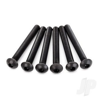 Traxxas Screws, 4X35Mm Button-Head Machine (Hex Drive) (6 Pcs) (TRX2595)
