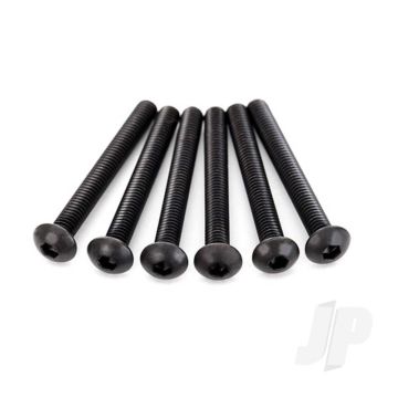 Traxxas Screws, 4X30Mm Button-Head Machine (Hex Drive) (6 Pcs) (TRX2598X)