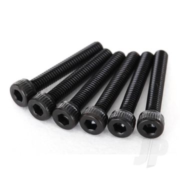 Traxxas Screws, 2.5X16Mm Cap-Head Machine (6 Pcs) (TRX2618)
