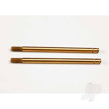 Traxxas Shock Shafts, Hardened Steel, Titanium Nitride Coated (Xx-Long) (2 Pcs) (TRX2656T)