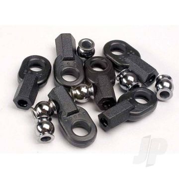 Traxxas Rod Ends, Long (6 Pcs) / Hollow Ball Connectors (6 Pcs) (TRX2742)