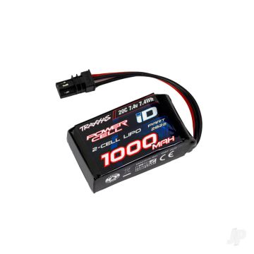 Traxxas 1000mAh 7.4V 2-Cell 20C LiPo Battery - TRX-4M (TRX2822)