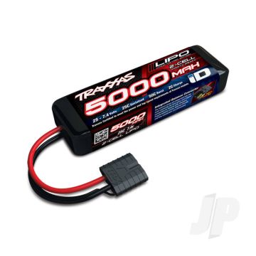Traxxas Lipo 5000Mah 7.4V 2S 25C Id Power Cell Battery (TRX2842X)