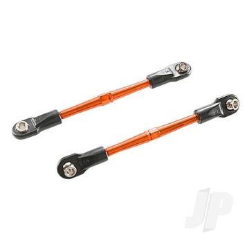 Traxxas Turnbuckles, Aluminium (Orange-Anodised), Toe Links, 59Mm (2) (Assembled W/ Rod Ends & Hollow Balls) (Requires 5Mm Aluminium Wrench #5477) (TRX3139T)
