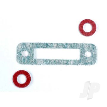 Traxxas Exhaust Header Gasket (1Pc) / Gaskets, Pressure Fitting (2 Pcs) (For Side Exhaust Engines Only) (TRX3156)