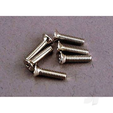 Traxxas Screws, 2X8Mm Countersunk Machine (6 Pcs) (TRX3161)
