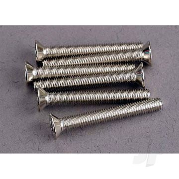 Traxxas Screws, 3X24Mm Countersunk Machine (6 Pcs) (TRX3162)
