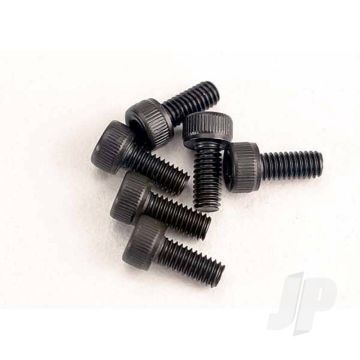 Traxxas Screws, 2.5X6Mm Cap-Head Machine (Hex Drive) (6 Pcs) (TRX3215)
