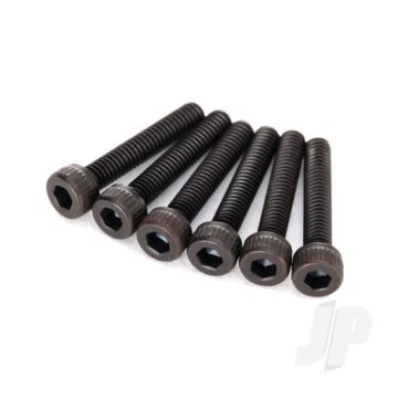 Traxxas Screws, 2.5X14Mm Cap-Head Machine (Hex Drive) (6 Pcs) (TRX3234)
