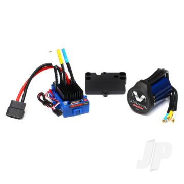 Traxxas Velineon Vxl-3S Waterproof Brushless Power System (Includes Vxl-3S Esc, Velineon 3500 Motor, And Speed Control Mounting Plate (Part #3725R)) (TRX3350R)