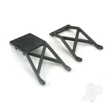 Traxxas Skid Plates, Front & Rear (Black) (TRX3623)