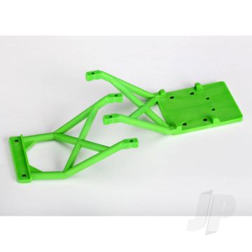 Traxxas Skid Plates, Front & Rear (Green) (TRX3623A)