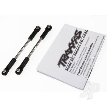 Traxxas Turnbuckles, Toe Link, 61Mm (96Mm Centre To Centre) (2 Pcs) (Assembled With Rod Ends And Hollow Balls) (Fits Stampede) (TRX3645)