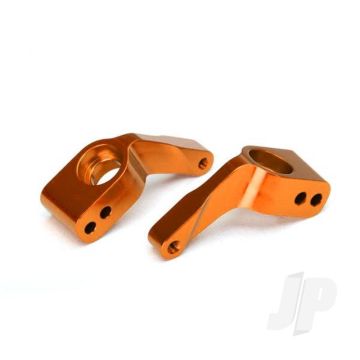 Traxxas Stub Axle Carriers, Rustler/Stampede/Bandit (2), 6061-T6 Aluminium (Orange-Anodised)/ 5X11Mm Ball Bearings (4) (TRX3652T)