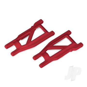 Traxxas Suspension Arms, Red, Front & Rear (Left & Right) (2 Pcs) (Heavy Duty, Cold Weather Material) (TRX3655L)