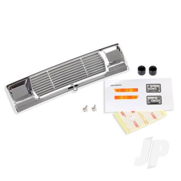 Traxxas Grille, Bigfoot No. 1 (Chrome) / Decals / Adhesive Tape / Mounting Hardware (TRX3656)