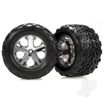 Traxxas Tyres And Wheels, Assembled Glued (2.8In) (2 Pcs) (TRX3669)