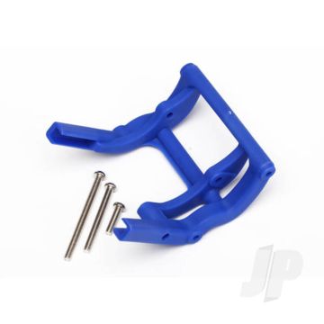 Traxxas Wheelie Bar Mount (1Pc) / Hardware (Blue) (TRX3677X)