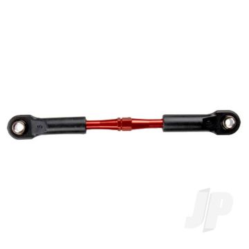 Traxxas Turnbuckle, Aluminium (Red-Anodised), Camber Link, Rear, 49Mm (1Pc) (Assembled With Rod Ends & Hollow Balls) (See Part 3741X For Complete Camber Link Set) (TRX3738)