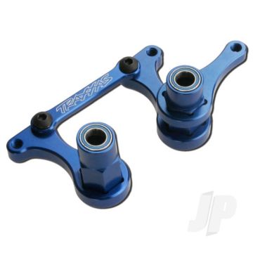 Traxxas Steering Bellcranks, Drag Link (Blue-Anodised 6061-T6 Aluminium) / 5X8Mm Ball Bearings (4 Pcs) / Hardware (Assembled) (TRX3743A)