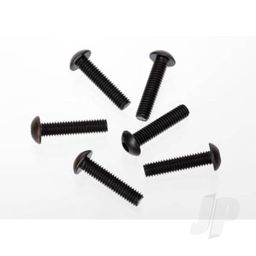 Traxxas Screws, 4X18Mm Button-Head Machine (Hex Drive) (6 Pcs) (TRX3929)