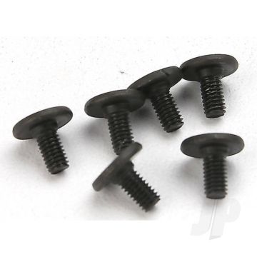 Traxxas Screws, 3X6Mm Flat-Head Machine (Hex Drive) (6 Pcs) (TRX3932)
