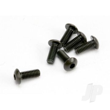 Traxxas Screws, 4X10Mm Button-Head Machine (Hex Drive) (6 Pcs) (TRX3936)