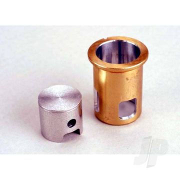 Traxxas Cylinder Sleeve / Piston ( With Oil Ring ) (Matched Set) (TRX4030)