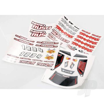 Traxxas Decal Sheets, Nitro Rustler (TRX4413X)
