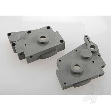 Traxxas Gearbox Halves (Grey) (Left & Right) (TRX4491A)