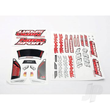 Traxxas Decal Sheets, Nitro Sport (TRX4513R)