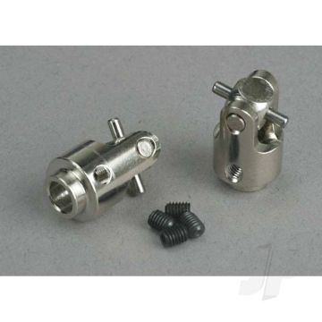 Traxxas Differential Output Yokes, Hardened Steel ( With U-Joints) (2 Pcs) (TRX4628X)