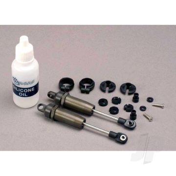 Traxxas Shocks, Long (Hard-Anodised & Ptfe-Coated T6 Aluminium) With Out Springs (Front) (2 Pcs) (TRX4760)