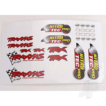 Traxxas Decal Sheet, Nitro 4-Tec Pro (TRX4814)