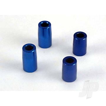 Traxxas Tapered Bearing Block Spacers (Blue-Anodised, Aluminium) (3X6X10.75Mm) (2 Pcs) / (3X6X8.9Mm) (2 Pcs) (TRX4828)