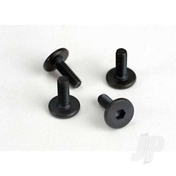 Traxxas Screws, 3X10Mm Flat-Head Machine (Hex Drive) (4 Pcs) (TRX4859)