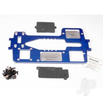 Traxxas Chassis, 7075-T6 Billet Machined Aluminium (4Mm) (Blue) / Hardware (TRX4922X)