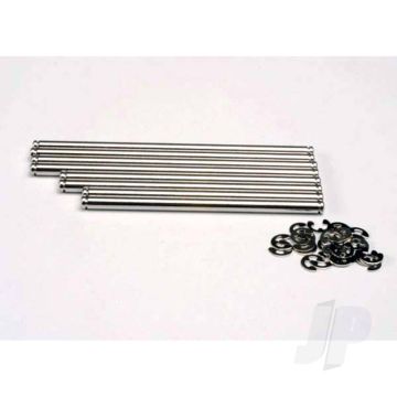 Traxxas Suspension Pin Set, Stainless Steel ( With E-Clips) (TRX4939X)