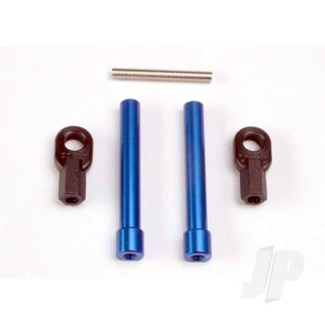 Traxxas Bellcrank Posts, Aluminium (2 Pcs) / Steering Link Threaded Rod (3X25Mm) / Long Rod Ends (2 Pcs) (TRX4944)