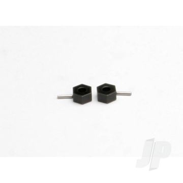 Traxxas Hex Wheel Hubs (Tall Offset, 14X7.5Mm) (2 Pcs) / Axle Pins (2.5X12Mm) (2 Pcs) (TRX4959)