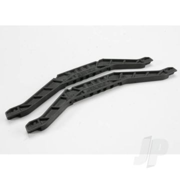 Traxxas Chassis Braces, Lower (Black) (For Long Wheelbase Chassis) (2 Pcs) (TRX4963)