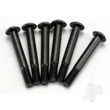 Traxxas Screws, 3X21Mm Button-Head Machine (Hex Drive) (Partially Threaded, Revo Brake Bolts) (6 Pcs) (TRX4978)