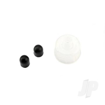 Traxxas Rebuild Kit, Fuel Filler Bottle (Includes Bottle Lid (1Pc) And Dispensing Tube Caps, Rubber (2 Pcs) (Fits 8Mm Or 5 / 16In Dispensing Tube)) (TRX5001R)