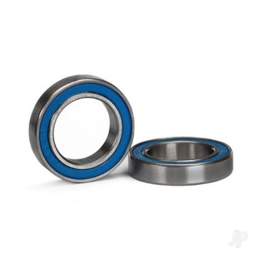 Traxxas Ball Bearing, Blue Rubber Sealed (15x24x5mm) (2 pcs) (TRX5106)
